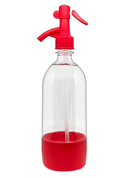 Red Seltzer Bottle