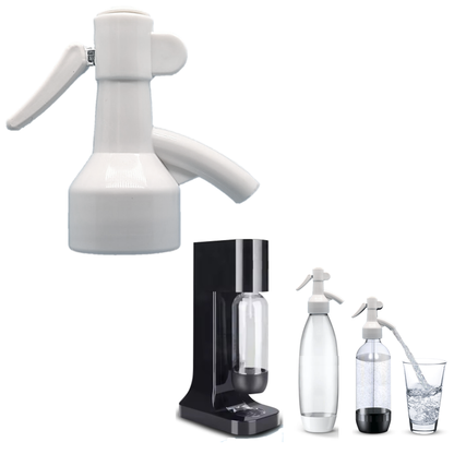 White Soda Dispenser (for soda maker bottles only)